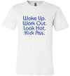 SportsMarket Premium Clothing Line-Wake Up Kick Ass Tshirt