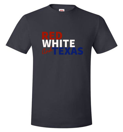 SPORTSMARKET PREMIUM CLOTHING LINE-RED WHITE & TX TSHIRT