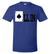 SportsMarket Premium Clothing Line-All In Poker Tshirt