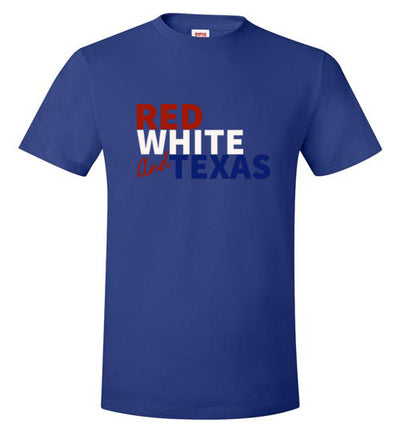 SPORTSMARKET PREMIUM CLOTHING LINE-RED WHITE & TX TSHIRT