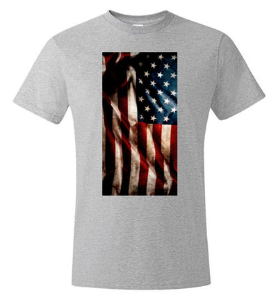 SPORTSMARKET PREMIUM CLOTHING LINE-OLD AMERICAN FLAG TSHIRT