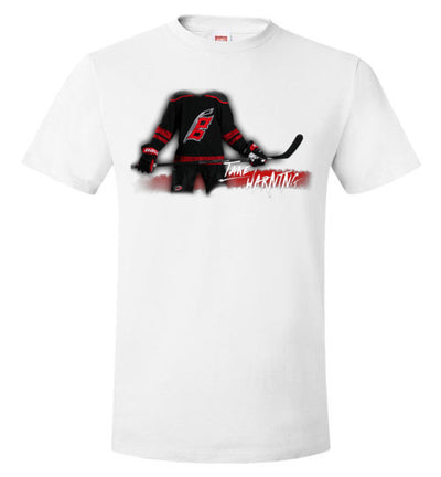 SportsMarket Premium Clothing Line-Take Warning Playoff Hockey Tshirt