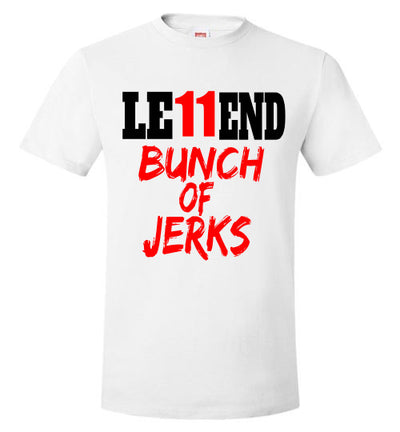 SportsMarket Premium Clothing Line-Legend Staal Bunch of Jerks Playoff Hockey Tshirt