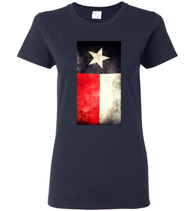 SPORTSMARKET PREMIUM CLOTHING LINE-TX FLAG LADIES TSHIRT