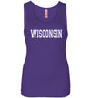 SportsMarket Premium Clothing Line-Wisconsin Ladies Everyday Use Tank