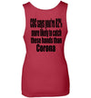 SportsMarket Premium Clothing Line-Catch Glove Hands Ladies Next Level Tank