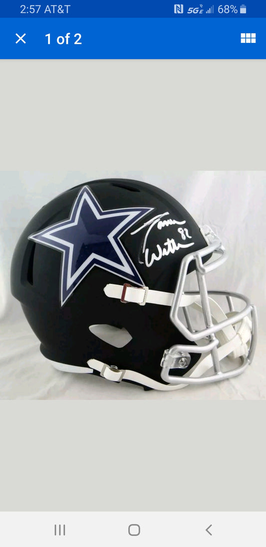 Witten black matte Rep helmet