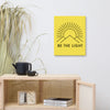 Sports Market Premium Canvas Art - Be the Light Canvas