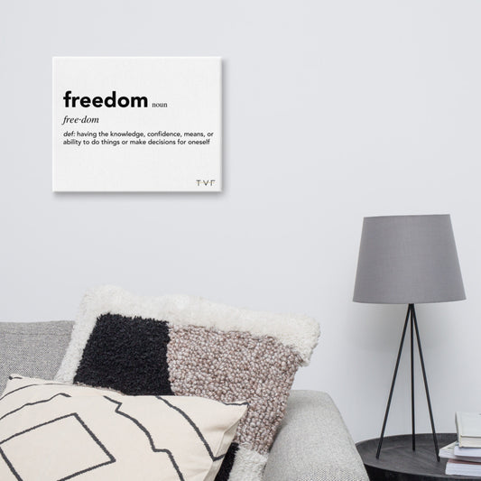 Sports Markets USA - Treasured Vessels Freedom Canvas 16x20 - Help Stop Sex Trafficking