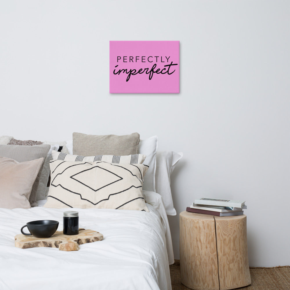 SportsMarket Premium Clothing Line-TVF Perfectly Imperfect Canvas Wall Art