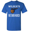 SportsMarket Premium Clothing Line-Wildcats We Own March Tshirt-SportsMarkets-S-SportsMarkets