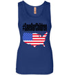 SportsMarket Premium Clothing Line-#SaveOurChildren America Ladies Next Level Tank