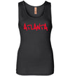 SportsMarket Premium Clothing Line-Atlanta Script Ladies Everyday Use Tank