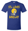 SportsMarket Premium Clothing Line-STL Loves Barclay Playoff Hockey Tshirt