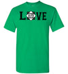 SportsMarket Premium Clothing Line-St. Paddy's Day Tshirt-Love USA-Tshirt-SportsMarkets-SportsMarkets