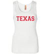 SportsMarket Premium Clothing Line-Texas Red Ladies Everyday Tank