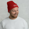 SportsMarket Premium Clothing Line-Be A Blessing 3D Logo Cuffed Beanie