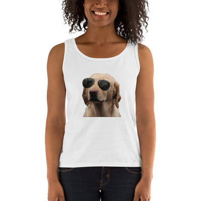 SportsMarket Premium Clothing Line-Upload YOUR Dog Photo Ladies' Tank