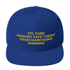 SportsMarket Premium Clothing Line-STL Fans Marked Safe Today Snapback Hat