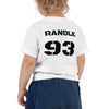 SportsMarket Premium Clothing Line-Vikings Legned Randle 93 Toddler Short Sleeve Tee vs 3