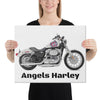 SportsMarket-LA Angels Harley Canvas