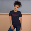 SportsMarket Premium Clothing Line-Personalize YOUR Own Hashtag-#Thankful Short-Sleeve T-Shirt