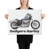 SportsMarket-Los Angeles Dodgers Harley Canvas