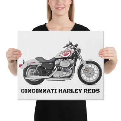 SportsMarket-Cincinnati 'Harley' Reds Canvas