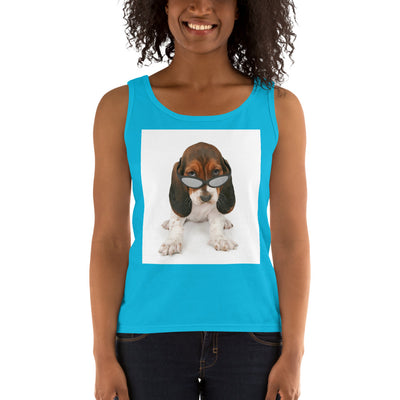 SportsMarket Premium Clothing Line-Upload YOUR Dog Photo Ladies' Tank