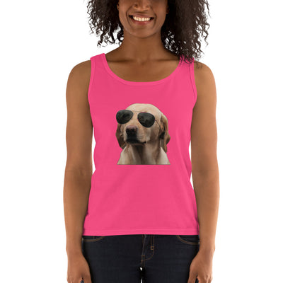 SportsMarket Premium Clothing Line-Upload YOUR Dog Photo Ladies' Tank
