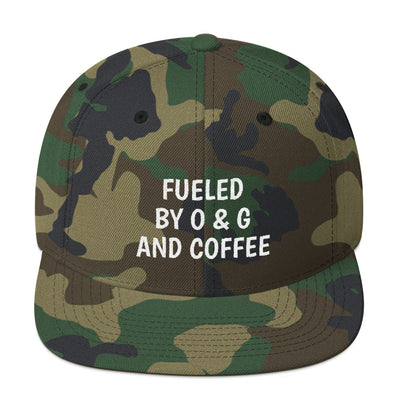 SportsMarket Premium Clothing Line-Fueled By Oil and Gas and Coffee Snapback Hat
