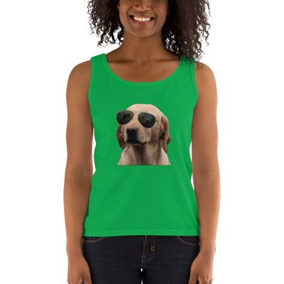 SportsMarket Premium Clothing Line-Upload YOUR Dog Photo Ladies' Tank