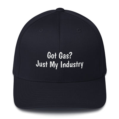 SportsMarket Premium Clothing Line-Got Gas? Just My Industry Fitted  Twill Cap