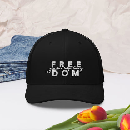 Sports Market Premium Clothing Line - FREEDOM - Everyday Use Trucker Hat - TVF