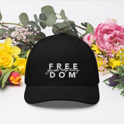 Sports Market Premium Clothing Line - FREEDOM - Everyday Use Trucker Hat - TVF