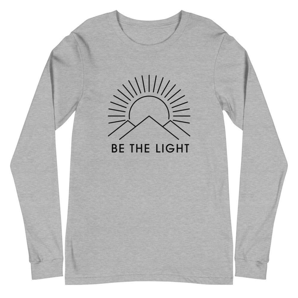 SportsMarkets Premium Clothing Line-Be the Light Unisex Long sleeve Tshirt