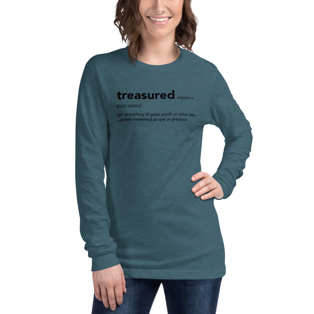 SportsMarkets Premium Clothing Line- Treasured Unisex Long Sleeve