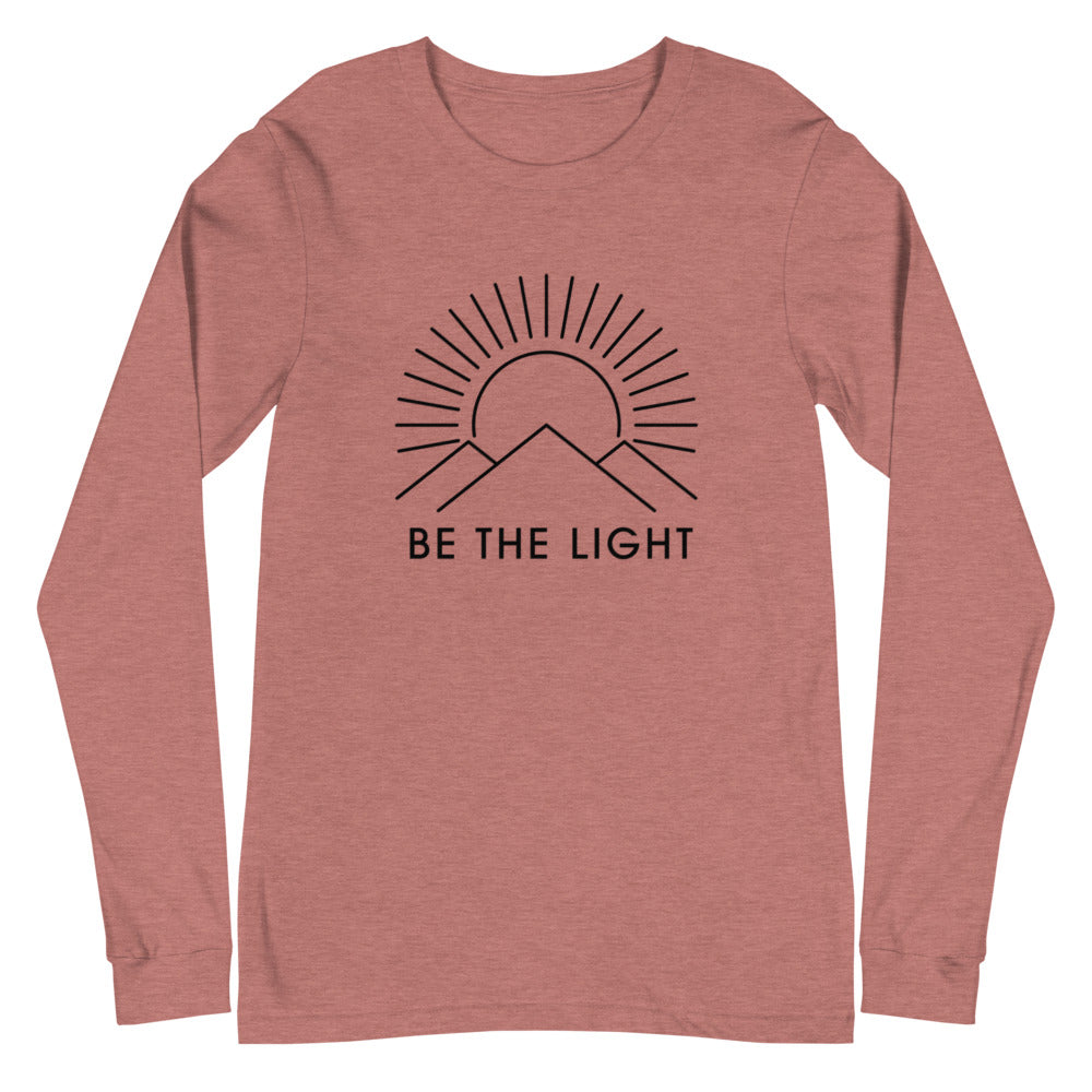 SportsMarkets Premium Clothing Line-Be the Light Unisex Long sleeve Tshirt