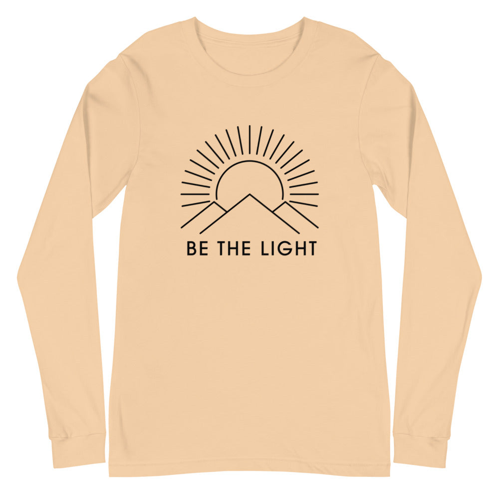 SportsMarkets Premium Clothing Line-Be the Light Unisex Long sleeve Tshirt