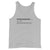 SportsMarkets Premium Clothing Line-Empowered Unisex Tank Top