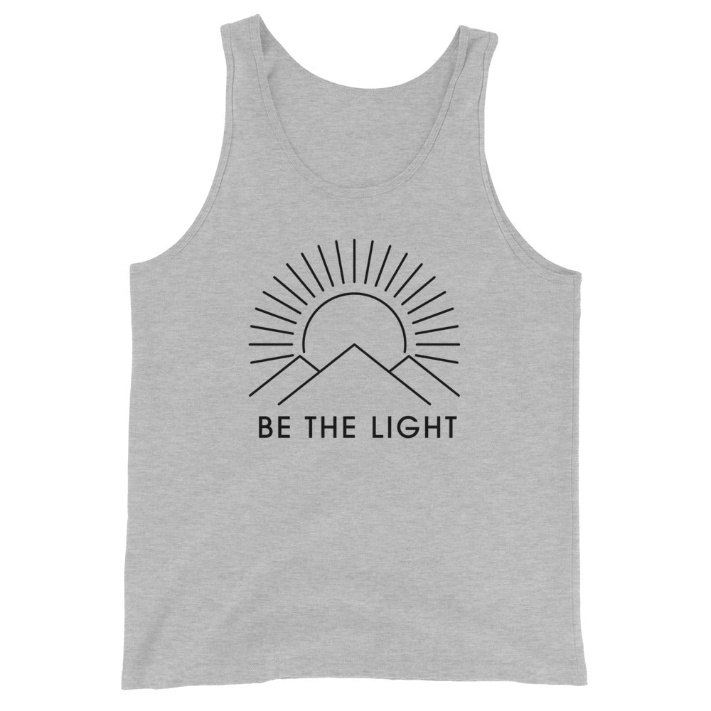 SportsMarkets Premium Clothing Line-Be the Light Unisex Tank