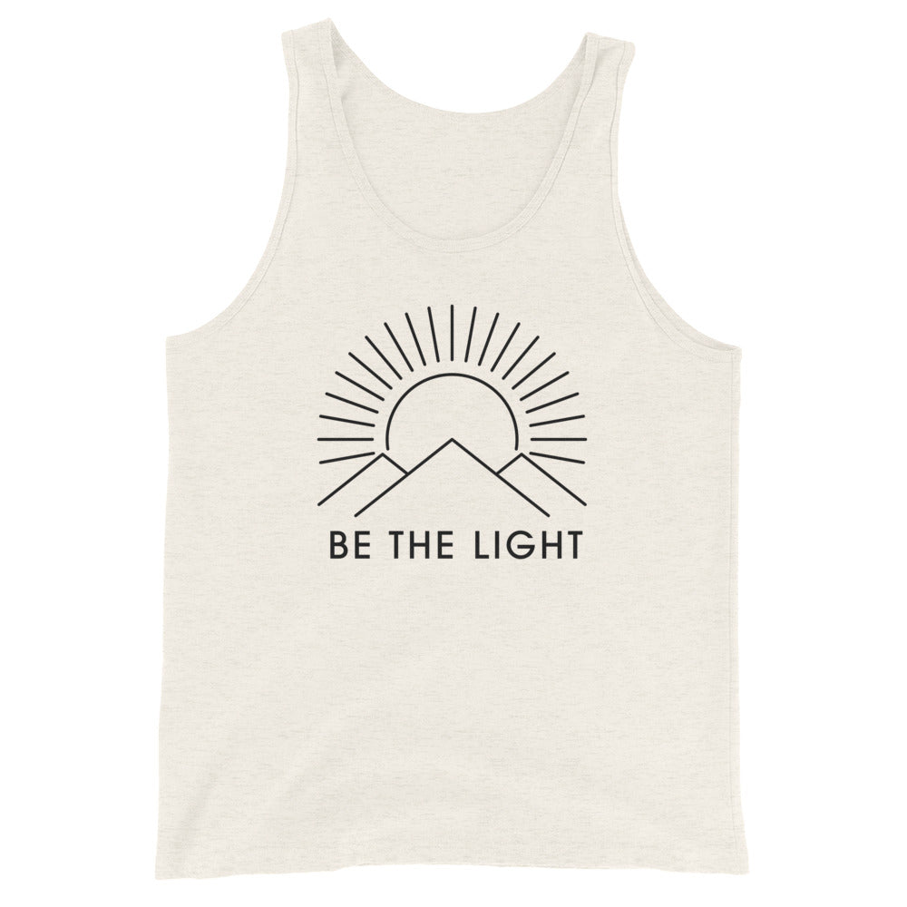 SportsMarkets Premium Clothing Line-Be the Light Unisex Tank