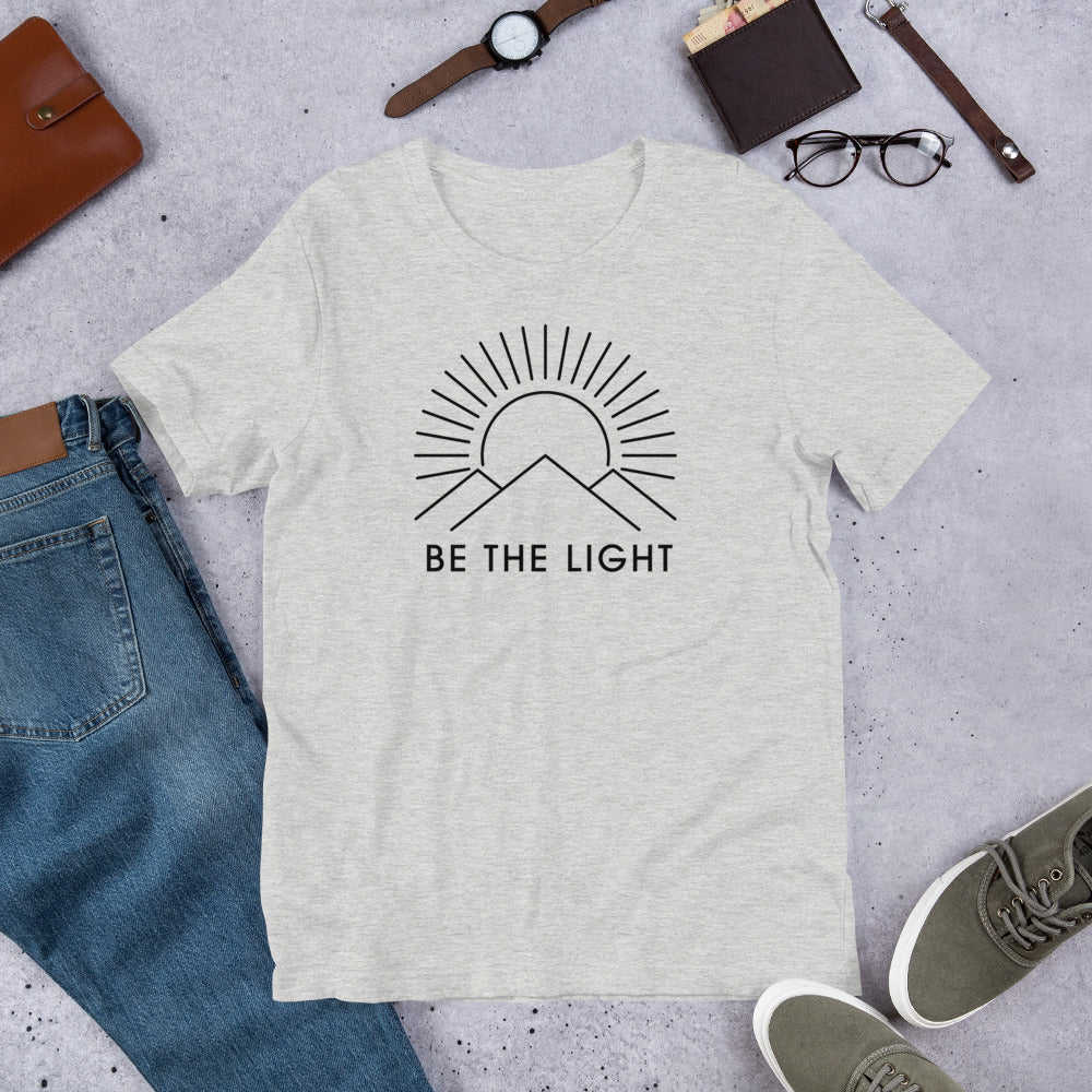 SportsMarkets Premium Clothing Line-Be the Light Unisex Tshirt