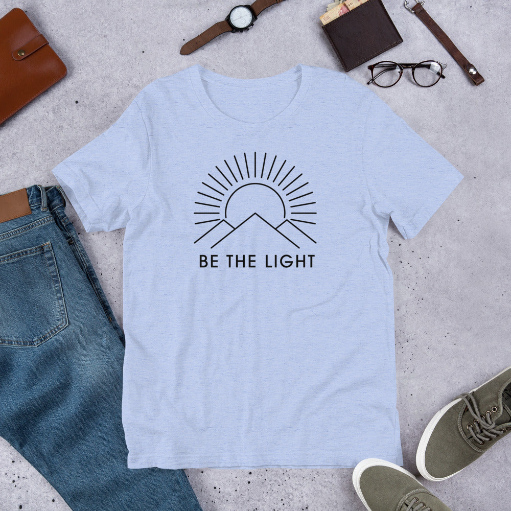 SportsMarkets Premium Clothing Line-Be the Light Unisex Tshirt