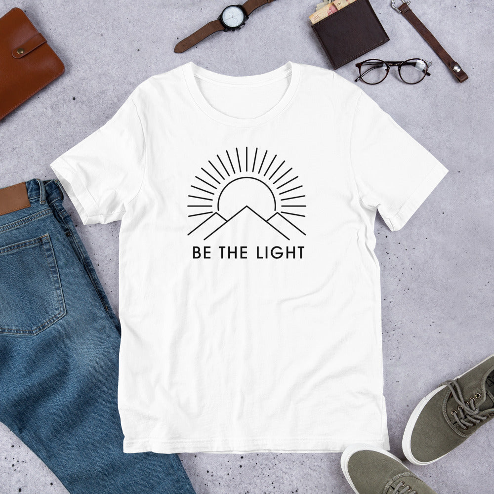 SportsMarkets Premium Clothing Line-Be the Light Unisex Tshirt